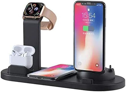 حامل شحن 3 في 1 متعدد الوظائف (3-in-1 Charging Stand)